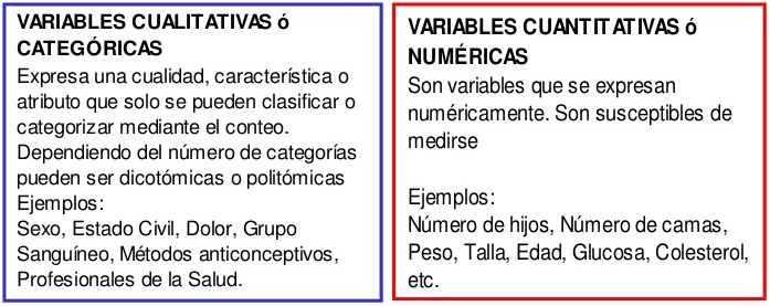 variable cualitativa vs cuantitativa