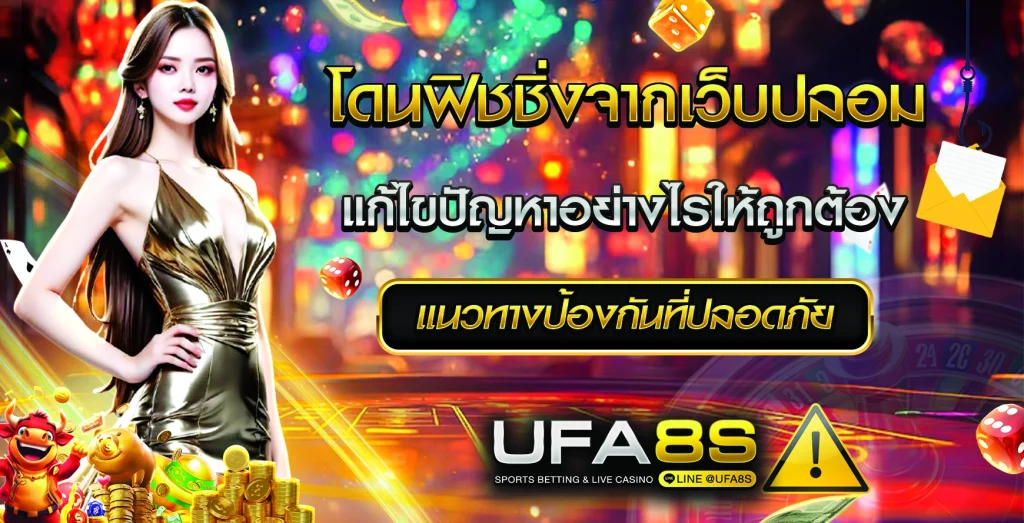 โดนฟิชชิ่งจากเว็บปลอม